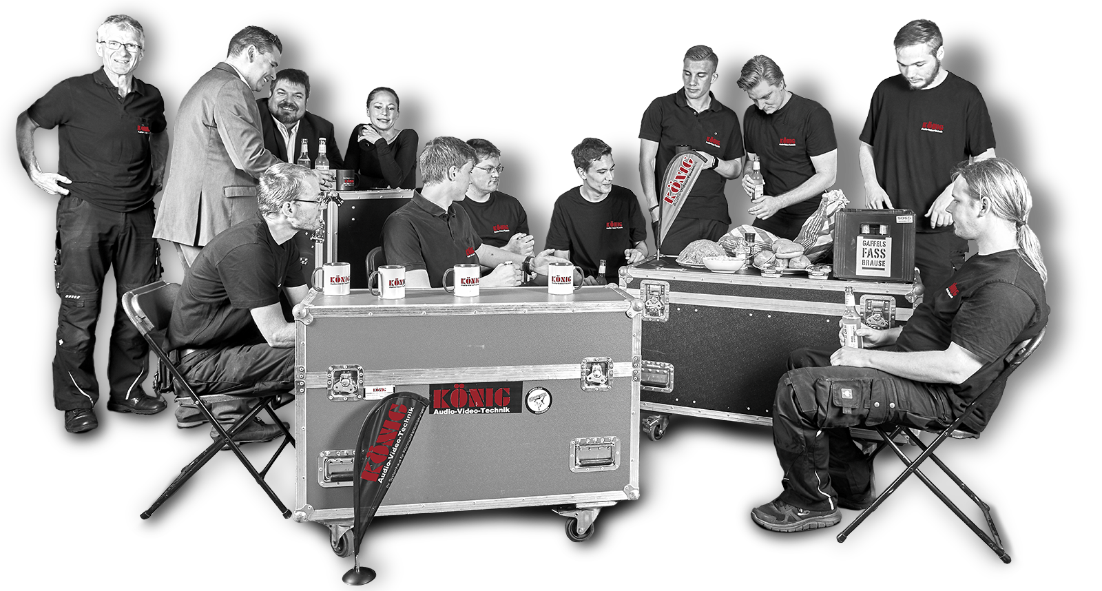 Service – Genau unser Ding! Team KÖNIG Audio-Video-Technik